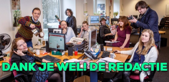 dankjewel de redactie