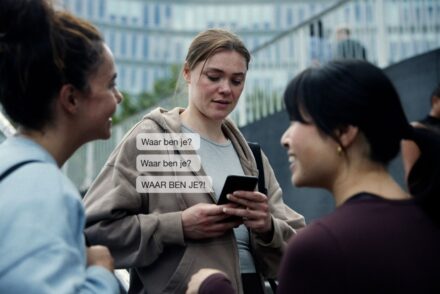 Beeld uit het campagnefilmpje Waar ben je?